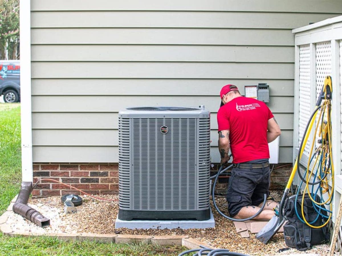 Super Cool HVAC cover