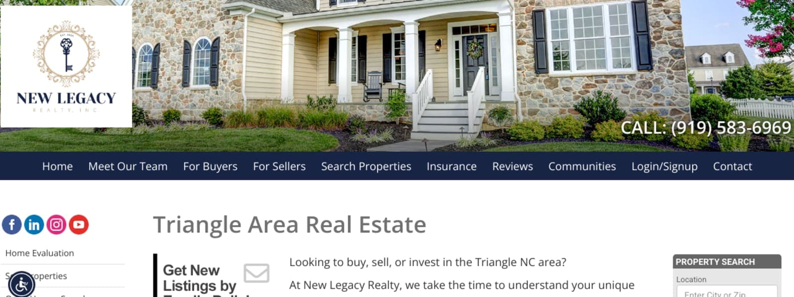 New Legacy Realty cover